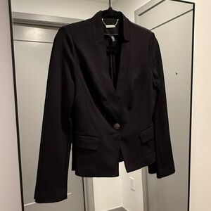WHITE HOUSE BLACK MARKET Jacket Blazer Black 2
